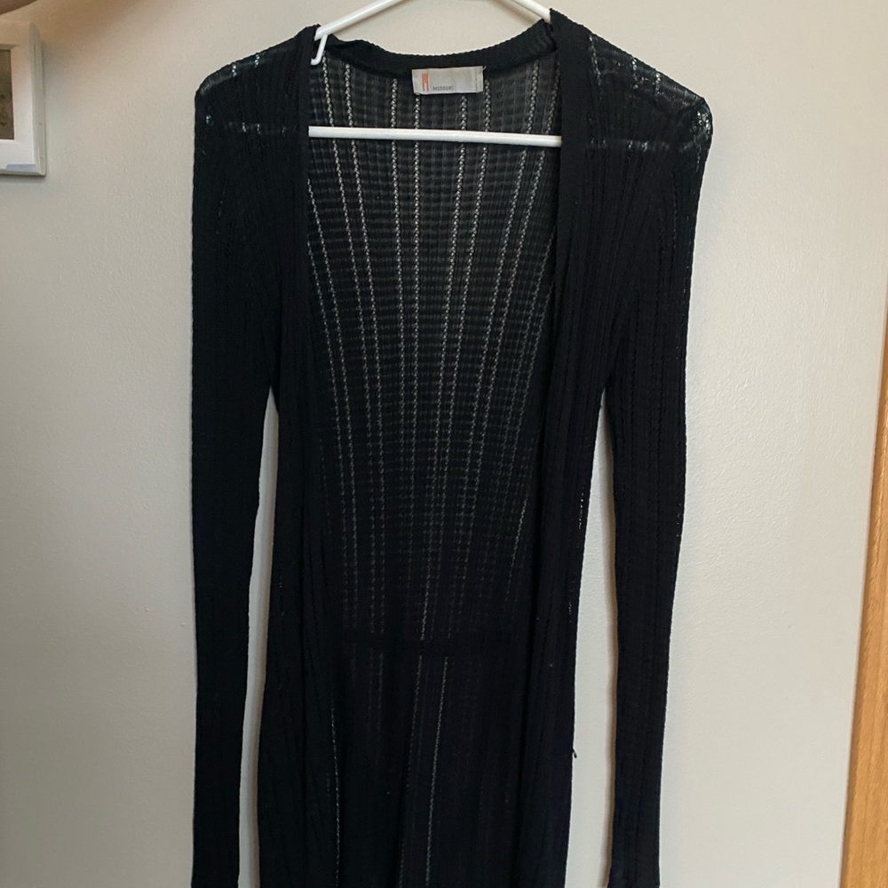 Missoni Elegant Black Knit Cardigan